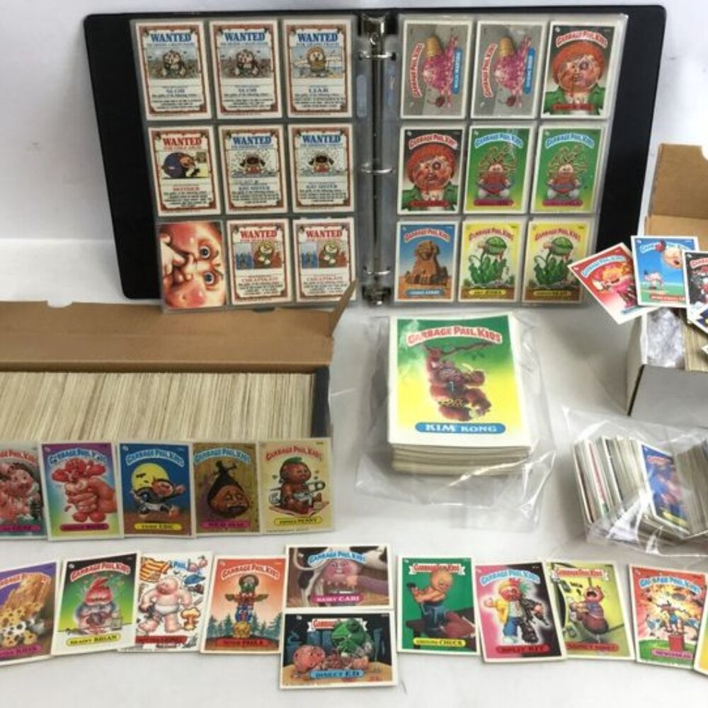 LOT OF 10 ORIGINAL 1986 GARBAGE PAIL KIDS CARDS. NO DUPLICATES! EXCELLENT!